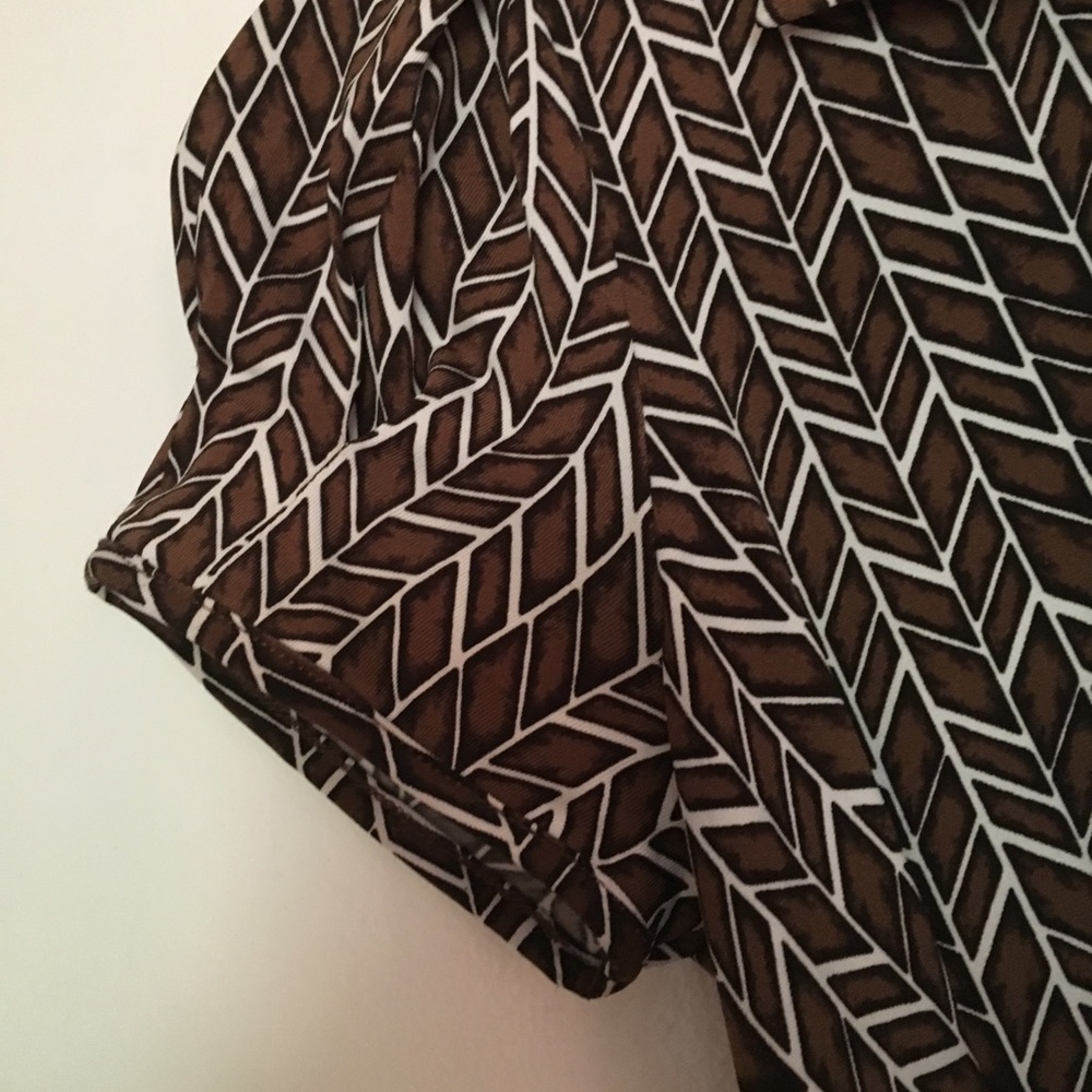 NWOT BCBG MAX AZRIA Print Wrap Dress - Picture 5 of 7